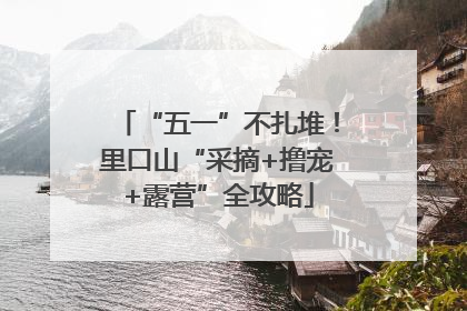 “五一”不扎堆！里口山“采摘+撸宠+露营”全攻略
