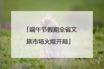 端午节假期全省文旅市场火爆开局