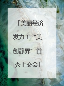 美丽经济发力！“美创静界”首秀上交会