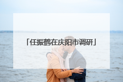 任振鹤在庆阳市调研