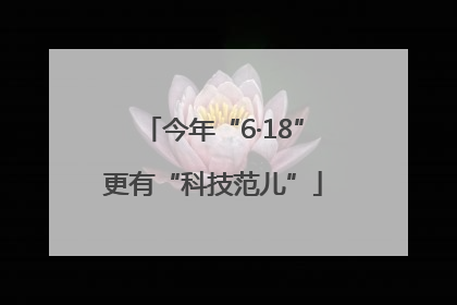 今年“6·18”更有“科技范儿”