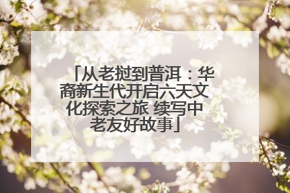 从老挝到普洱：华裔新生代开启六天文化探索之旅 续写中老友好故事