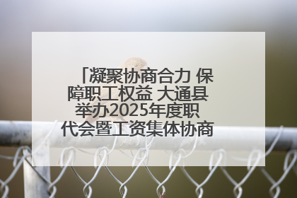凝聚协商合力 保障职工权益 大通县举办2025年度职代会暨工资集体协商现场观摩交流活动