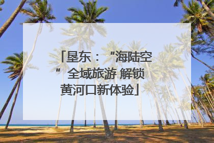 垦东：“海陆空”全域旅游 解锁黄河口新体验