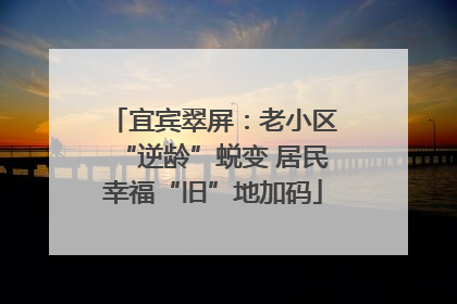 宜宾翠屏：老小区“逆龄”蜕变 居民幸福“旧”地加码