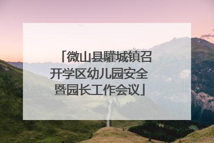 微山县驩城镇召开学区幼儿园安全暨园长工作会议