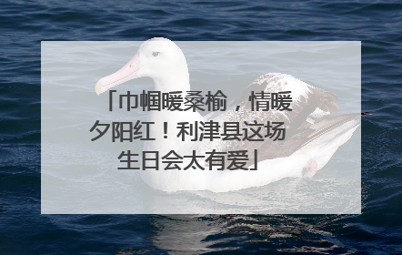 巾帼暖桑榆，情暖夕阳红！利津县这场生日会太有爱