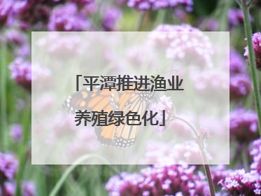 平潭推进渔业养殖绿色化