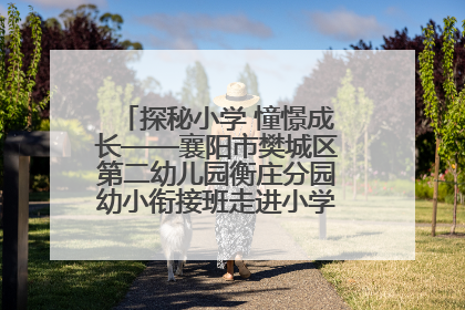 探秘小学 憧憬成长——襄阳市樊城区第二幼儿园衡庄分园幼小衔接班走进小学开展参观体验活动