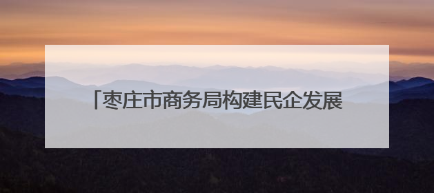 枣庄市商务局构建民企发展“三维服务体系” 以法治保障书写外贸高质量答卷