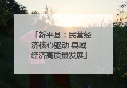 新平县：民营经济核心驱动 县域经济高质量发展