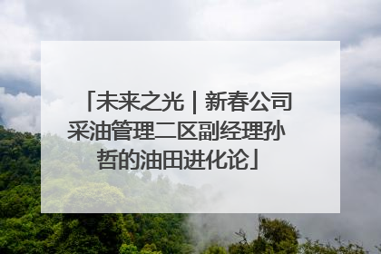未来之光｜新春公司采油管理二区副经理孙哲的油田进化论