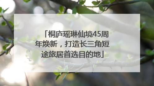桐庐瑶琳仙境45周年焕新，打造长三角短途旅居首选目的地