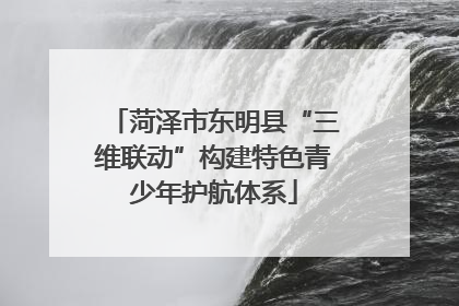菏泽市东明县“三维联动”构建特色青少年护航体系