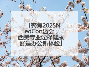 聚焦2025NeoCon盛会，西昊专业诠释健康舒适办公新体验