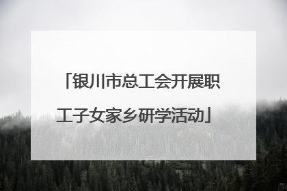 银川市总工会开展职工子女家乡研学活动