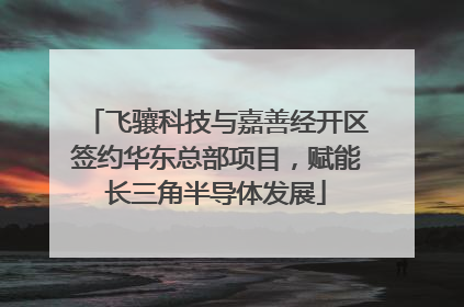 飞骧科技与嘉善经开区签约华东总部项目，赋能长三角半导体发展