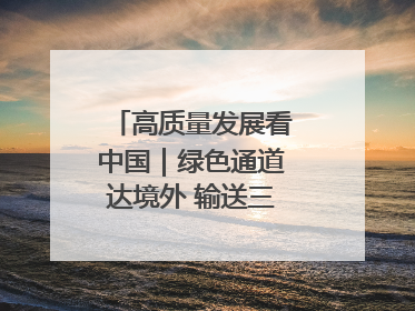 高质量发展看中国｜绿色通道达境外 输送三江“一口鲜”