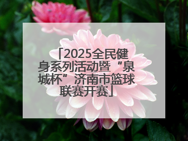 2025全民健身系列活动暨“泉城杯”济南市篮球联赛开赛